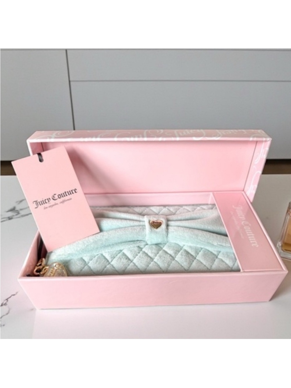 Juicy Couture Blue Clutch Wallet
New With Tags In The Box